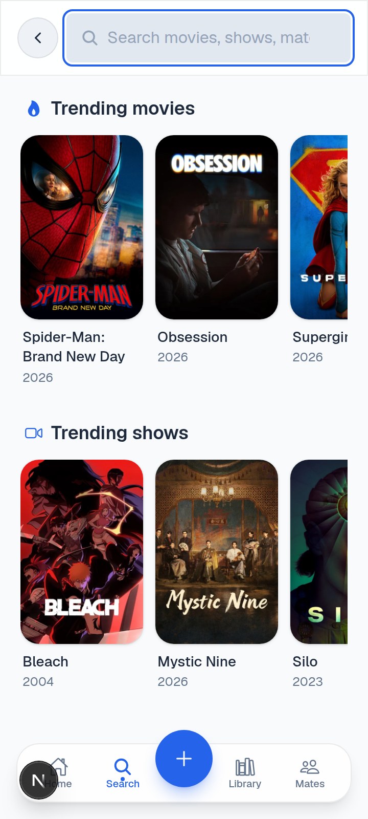 MovieMates app screen 4